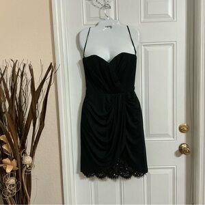 Vintage b.b. balsam Elegant Strapless Black Dress Size 6